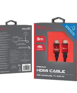 Natec HDMI-HDMI кабел v2.0 3M 4K High Speed Premium for PS4/PS3 Genesis - Image 5