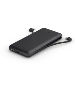 Belkin външна батерия 10 000mAh with кабели USB-C/LTG черен