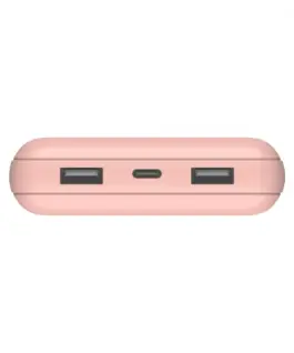 Alternative view от Belkin външна батерия 20 000mAh 15W USB-A/USB-C rose gold
