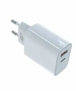 Alternative view от TB универсално зарядно 2x3A USB C + USB A Power Delivery бял
