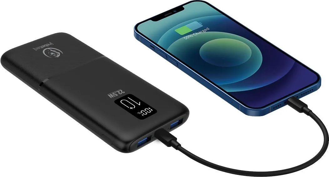 Rebeltec външна батерия P10 LCDPD 10 000mAh PD22,5W - Image 4