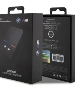 Alternative view от BMW Inductive външна батерия Mag Safe 3000mAh 5W черен
