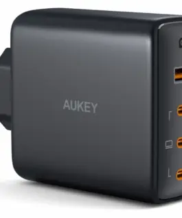 Alternative view от AUKEY AUKEY PA-B7S Omnia II G aN мрежово зарядно 4xUSB
