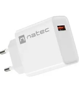 Natec USB зарядно Ribera 1x USB-A черен