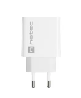 Alternative view от Natec USB зарядно Ribera 1x USB-A USB-C