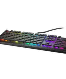 Alternative view от Геймърска клавиатура Alienware 510K Low-profile RGB Mechanical Gaming Keyboard - AW510K (Dark Side ofthe Moon)