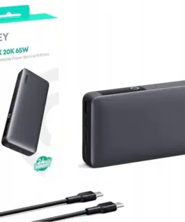 AUKEY AUKEY PB-Y43 външна батерия 20000mAh 65W 3xUSB