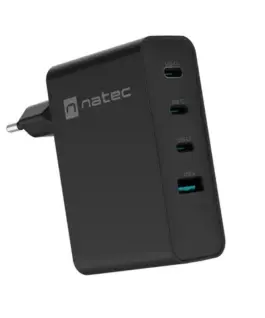 Natec USB зарядно Ribera GAN 3xUSBC + USBA 100W