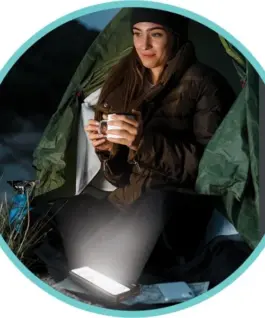 Rebeltec външна батерия P10 LCDPD 10 000mAh LAMP - Image 4