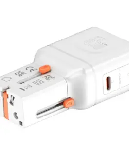 Alternative view от 4smarts Travel зарядно World 65W USB-C + USB-A бял