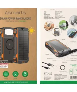 Alternative view от 4smarts външна батерия Solar 20000 mAh TitanPack Rugged