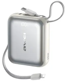 AWEI външна батерия AS-181 35W 10000mAh кабел included