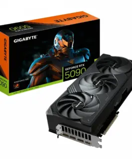 Gigabyte видео карта GeForce RTX 5090 WINDFORCE 32GB 512BIT GDDR7 3DP/HDMI