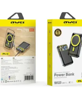 Alternative view от AWEI външна батерия PA-10 Magsafe 10000mAh induction