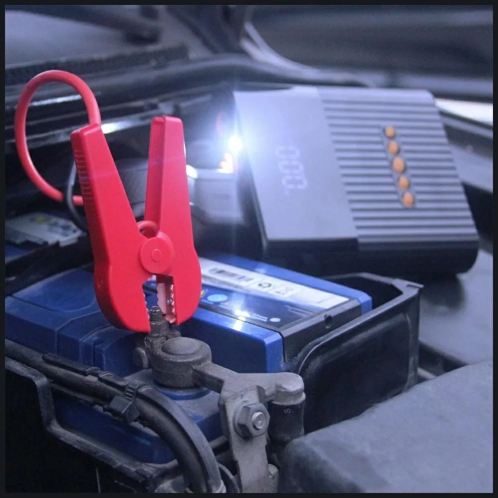 4smarts външна батерия Jump Starter 8800mAh compresor light - Image 4