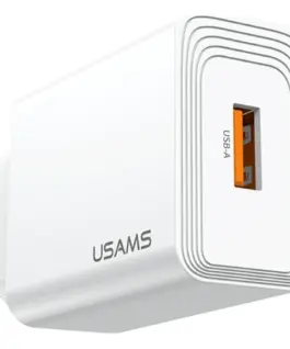 USAMS зарядно T69 18W USB-A бял - Image 2