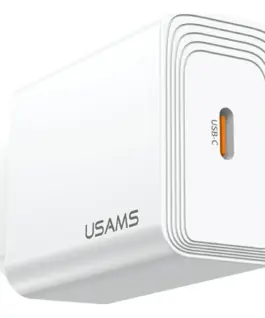USAMS зарядно T69 20W USB-C бял - Image 2