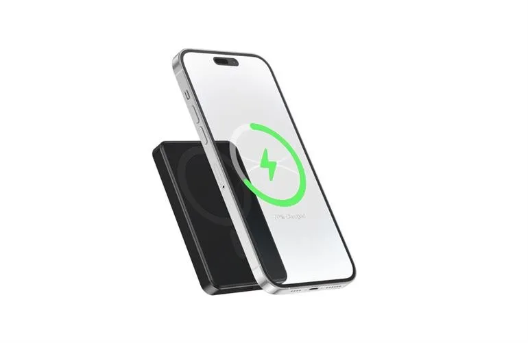 Gembird външна батерия wireless, magnetic 5000mAh 15W черен - Image 5