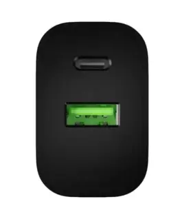 Alternative view от Natec USB зарядно Ribera 1xUSB-A 1xUSB-C черен