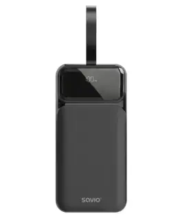 Alternative view от Savio външна батерия BA-14 SAVIO 50000 mAh черен