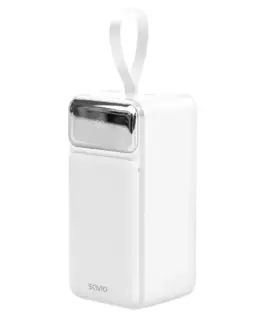 Savio външна батерия BA-15 50000 mAh бял