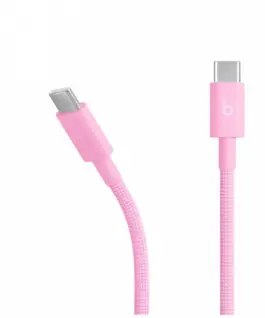 Alternative view от Apple Beats USB-C to USB-C Woven кабел (1.5 m / 5 ft.) - Power розов