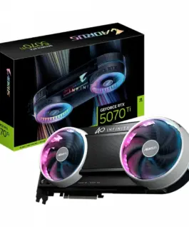 Gigabyte видео карта AORUS GeForce RTX 5070 Ti INFINITY 16G 256BIT GDDR7 3DP