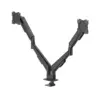 Hama Monitor mount gas spring 2 arms 13-35 inches черен