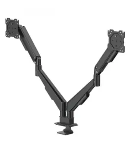 Hama Monitor mount gas spring 2 arms 13-35 inches черен
