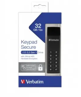 Verbatim Pendrive 32GB keypad secure AES 256 Bit - Image 4