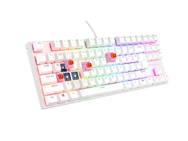 Natec Keyboard Genesis THOR 303 TKL US RGB silent - Image 3