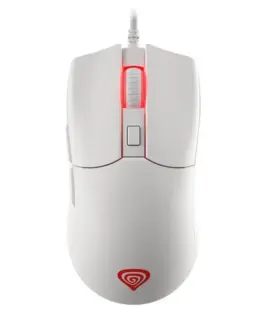 Natec Mouse Genesis Krypton 750 8000DPI RGB бял