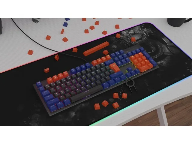 Natec Keycaps Genesis Lead 300 navy blue - Image 3