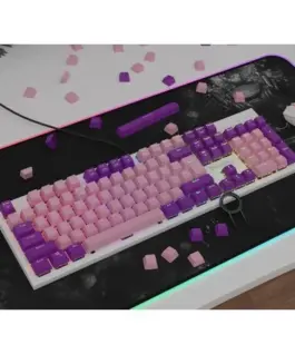 Natec Keycaps Genesis Lead 300 розов double shot - Image 3