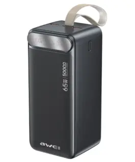 AWEI външна батерия 50000mAh 65W PA-81 2xUSB-A/USB-C