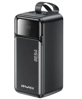 AWEI външна батерия 50000mAh 225 W PA-106 PD 3xUSB-C