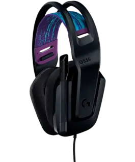 Alternative view от Геймърски слушалки LOGITECH G335 Wired Gaming Headset - BLACK - 3.5 MM