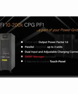 Alternative view от UPS POWERWALKER VFI 20K CPG PF1 3/3 BI (с включена SNMP карта)