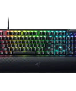 Геймърска клавиатура Razer BlackWidow V4 Mechanical Gaming Keyboard US Layout Green Switch Razer Chroma™ RGB 6 Macro Key