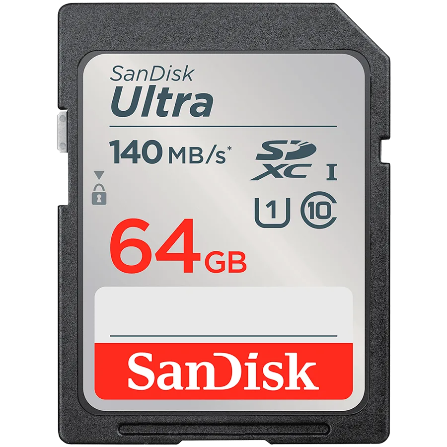 Карта памет SANDISK Ultra 64GB SDXC Memory Card 140MB/s