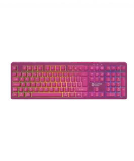 Геймърска клавиатура Canyon 105keys gaming keyboardwith 2.4G+ Bluetooth mode battery 2000mAh RGB backlight 3 types and 7