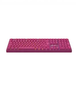Alternative view от Геймърска клавиатура Canyon 105keys gaming keyboard,with 2.4G+ Bluetooth mode, battery 2000mAh, RGB backlight 3 types and 7 colors, size:407*119*19mm, PVC cable 1.8M , Black,weight:556+/-10g