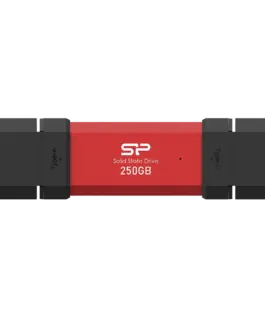 Alternative view от Външен SSD диск Silicon Power UC3S72 250GB, USB3.2 Gen2,DS72,Red