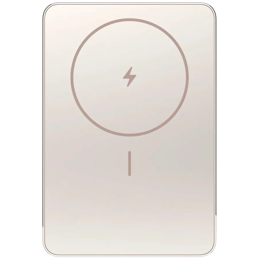 Външна батерия Xiaomi Super Slim Magnetic Power Bank 5000 Gold