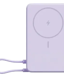 Външна батерия Xiaomi Magnetic Power Bank 10000 with Built-in Stand Purple