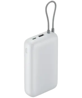 Alternative view от Външна батерия Xiaomi Power Bank 20000mAh (Integrated Cable) GL Light Gray
