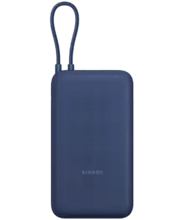 Външна батерия Xiaomi 33W Power Bank 20000mAh (Integrated Cable) Blue GL