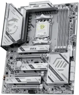 Дънна платка MSI X870E GAMING PLUS MAX WIFI ATX Socket AM5 4x DDR5 Dual Channel DDR5 up to 8200(OC)MHz 3x PCIe x16 slot