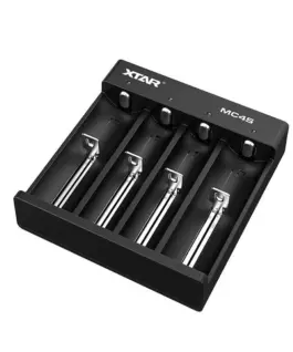 Зарядно у-во XTAR MC4S USB Type-C Universal Charger LiIon and NIMH 18650 CR123 AA