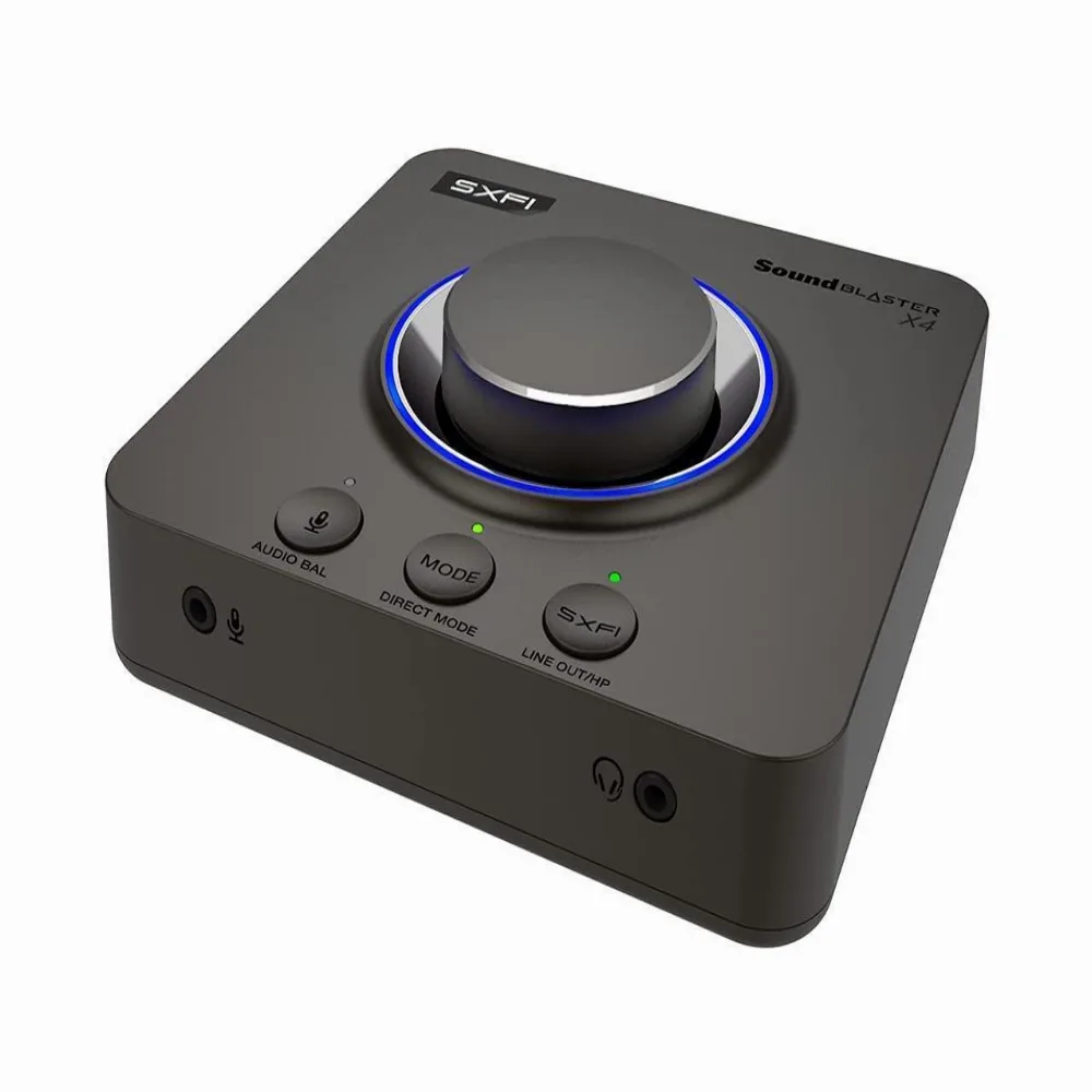 Външна звукова карта Creative Sound Blaster X4 USB-C DAC Super X-FI TOSLINK
